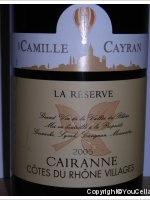 Camille Cayran La Réserve