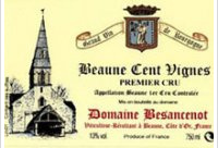 Domaine Besancenot - 1er cru - Cent Vignes