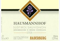 Haderburg - Hausmannhof Sauvignon