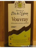 Domaine du Clos de l'Epinay, Sec
