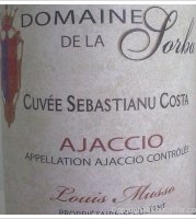 Domaine de la Sorba - Cuvée Sebastianu Costa