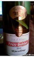 Frey-Sohler - Medaille d'or Riesling du Monde