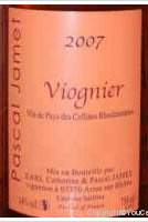 Pascal Jamet, Viognier