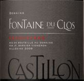 Domaine Fontaine du Clos - Castillon