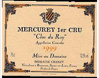 Domaine Chanzy - 1er Cru Clos du Roy
