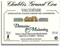 Domaine des Malandes - Vaudésir