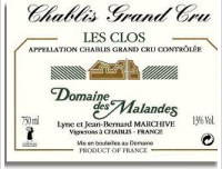 Domaine des Malandes - Les Clos