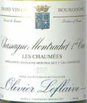 Olivier Leflaive - 1er Cru Les Chaumées