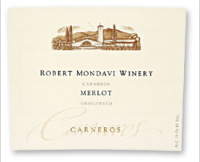 Robert Mondavi Winery, Merlot