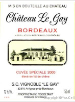 Château Le Gay Cuvée Spéciale