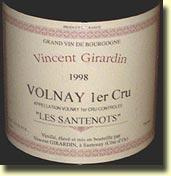 Domaine Vincent Girardin - Les Santenots 1er Cru