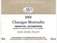 Jean-Marc Pillot - 1er Cru Les Chenevottes
