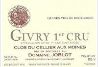 Domaine Joblot - 1er Cru Clos du Cellier aux Moines
