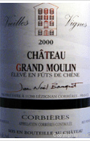Château Grand Moulin - Vieilles Vignes - Elevé en fûts de chêne