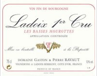Domaine Gaston et Pierre Ravaut- 1er Cru Les Basses Mourottes