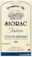 Domaine de Siorac - Tradition