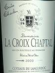 Domaine La Croix Chaptal - Cuvée Charles