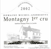 Domaine Michel-Andreotti - Premier Cru