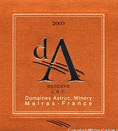 Domaine Astruc - Réserve Red Trial