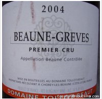 Domaine Tollot Beaut Premier Cru Grèves