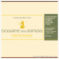 Domaine des Aspras - Cuvée Réserve