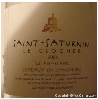 Cave de Saint-Saturnin - Le Clocher  Les Pierres Roses