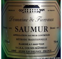 Domaine de Fiervaux - Demi-sec - Méthode traditionnelle