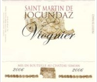 Château Simian Saint Martin de Jocundaz Viognier