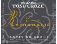 Domaine Fond Croze - Cuvée Romanaise