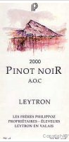Les Frères Philippoz - Pinot Noir