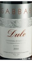 Gabbas, Dule Riserva