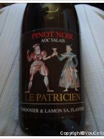 Cordonier et Lamon - Le Patricien Pinot noir