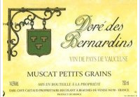 Doré des Bernardins Muscat Petits Grains