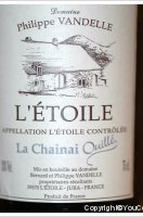Domaine Philippe Vandelle - La Chainai Ouillé