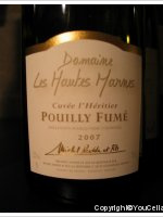 Domaine les Hautes Marnes Cuvée l'Héritier