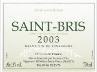 Domaine Jean-Louis et Jean-Christophe Bersan - Cuvée Louis Bersan