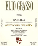 Elio Grasso, Ginestra Vigna Casa Matè