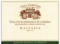Cantina Sociale di Arceto - Villa Valentini - Malvasia Secca