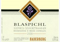 Haderburg - Blaspichl Gewürztraminer
