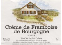 Domaine Simon - Crème de Framboise de Bourgogne