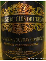 Domaine dy Clos de l'Epinay, Méthode Traditionnelle Brut