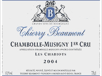 Domaine des Beaumont - 1er Cru Les Chabiots