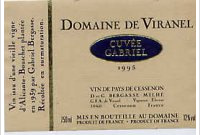 Domaine de Viranel, Cuvée Gabriel