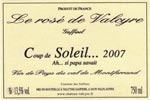 Gaffinel - Le Rosé de Valcyre - Coup de Soleil