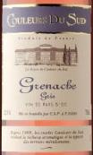 Couleurs du Sud Grenache Gris