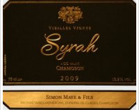 Simon Maye - Syrah Vieille Vigne