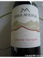 Terra Andina, Cabernet Sauvignon
