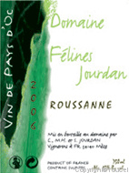 Domaine Félines Jourdan Roussanne