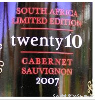 Nederburg, Twenty Ten Cabernet Sauvignon (W.O. Western Cape)