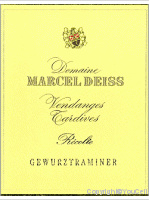 Domaine Marcel Deiss - Gewurztraminer Vendanges Tardives